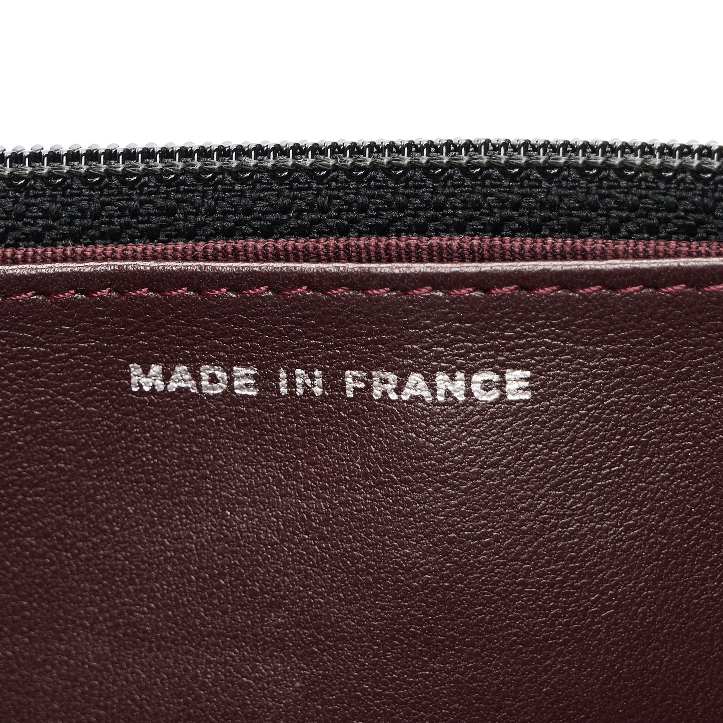 Lambskin Quilted Wallet On Chain WOC Black