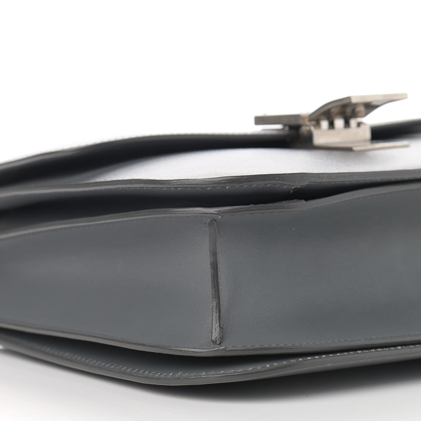 Box Calfskin Medium Classic Box Flap Bag Kohl