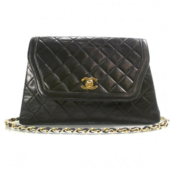 Lambskin Flap Black