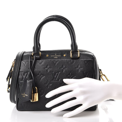 Louis Vuitton Empreinte Speedy Bandouliere 20 NM Black 3 of 8