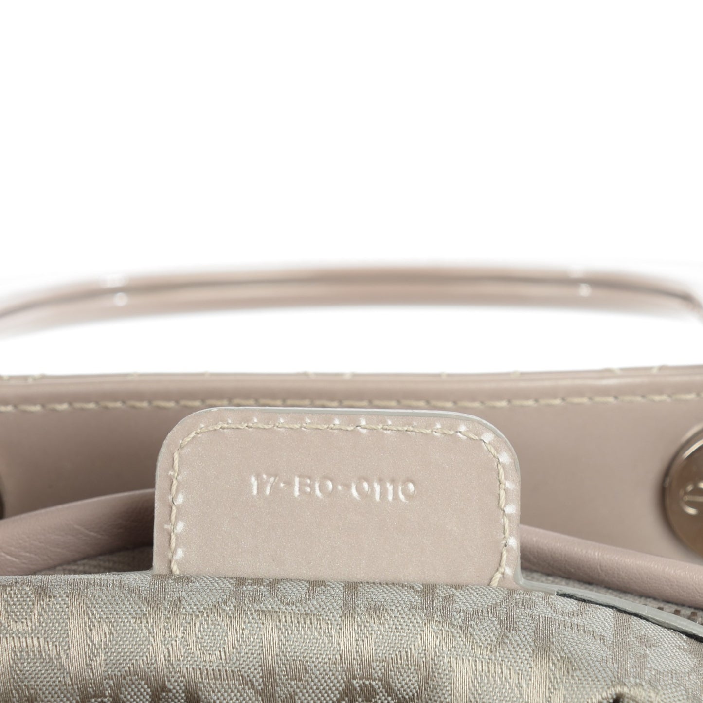 Patent Cannage Medium Lady Dior Grey