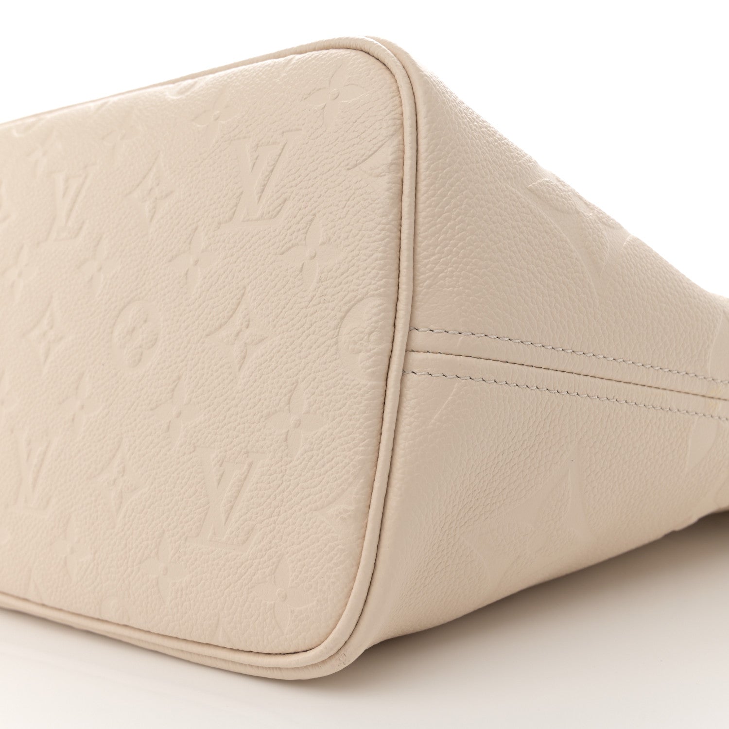 Louis Vuitton Empreinte Monogram Giant Neverfull MM Cream 9 of 9