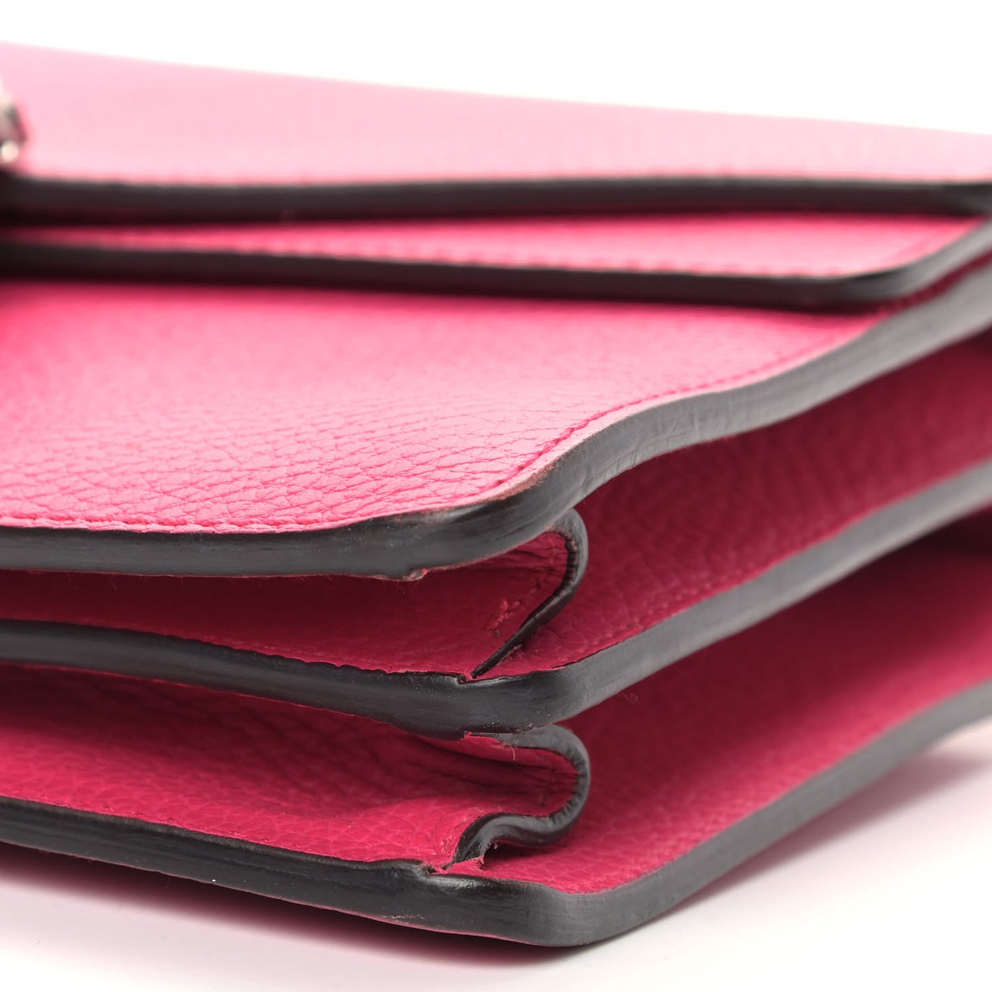 Dollar Calfskin Small Dionysus Shoulder Bag Box Pink