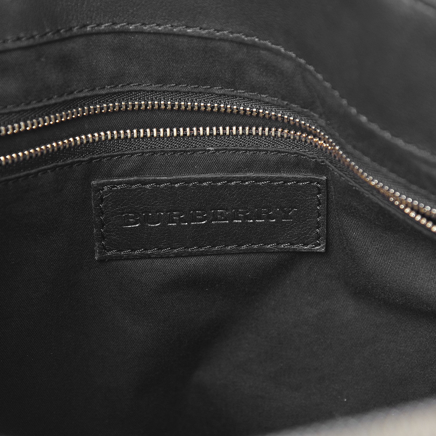 Burberry Haymarket Check Large Chatton Tote Black 5 of 9