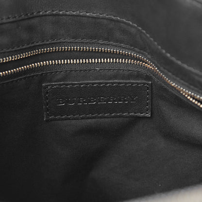 Burberry Haymarket Check Large Chatton Tote Black 5 of 9