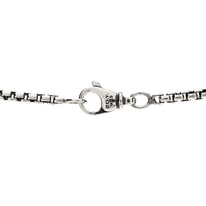 David Yurman Sterling Silver 2.7mm Small Box Chain Necklace 24" 4 of 5