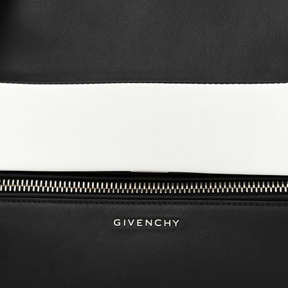 Givenchy Calfskin Small Pandora Pure Flap Bag Black White 8 of 10