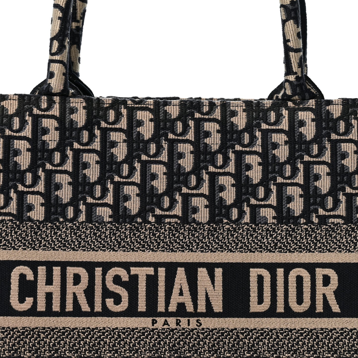 Oblique Medium Book Tote Blue Multicolor