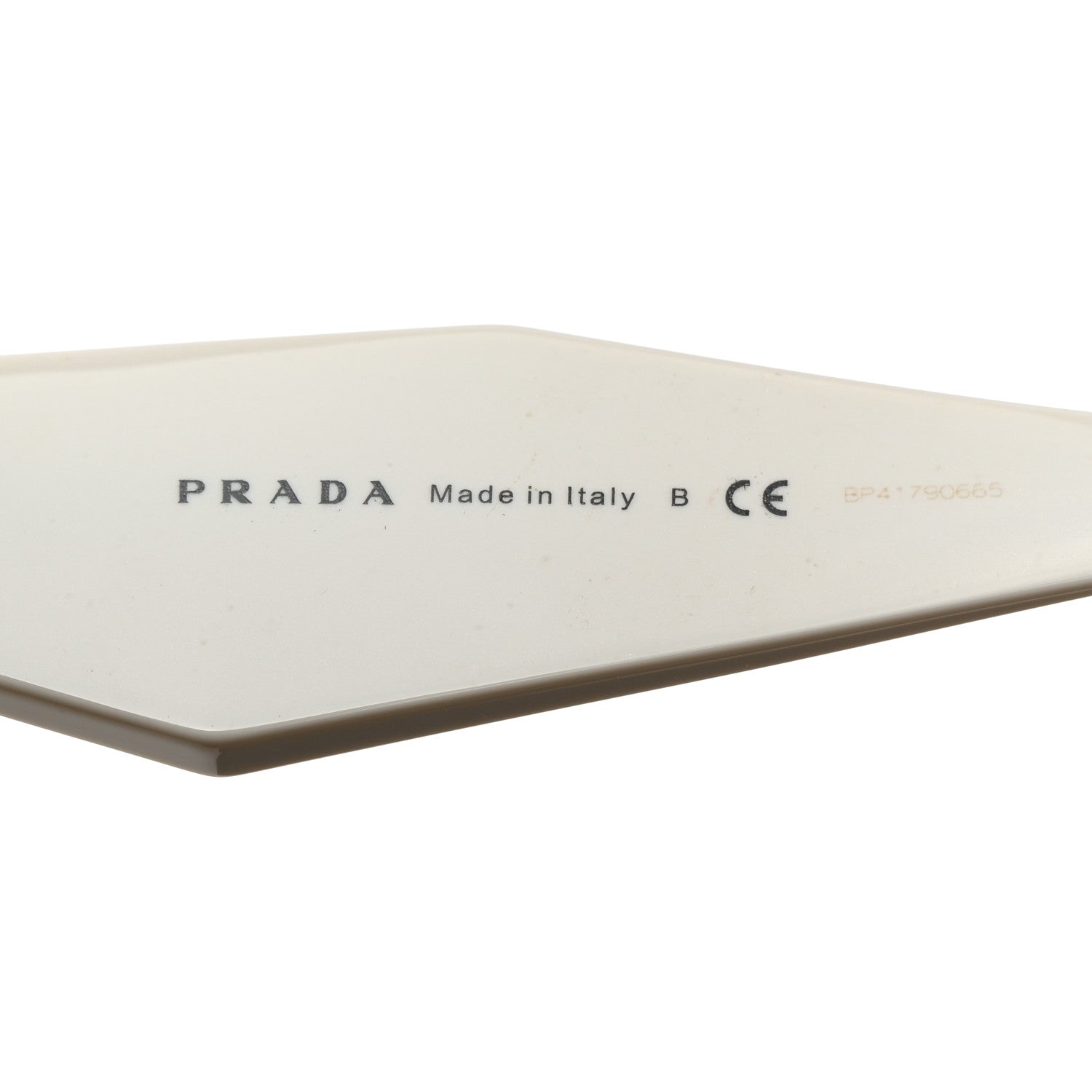 Prada Acetate Symbole Sunglasses SPR 17W White 6 of 8