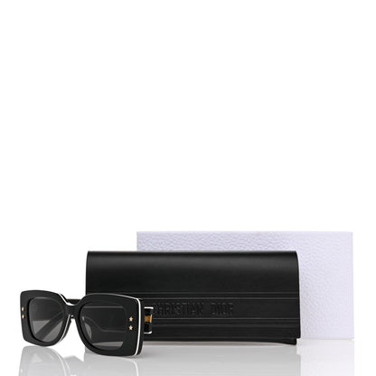 Christian Dior Diorpacific S1U Square Sunglasses Black White 8 of 8
