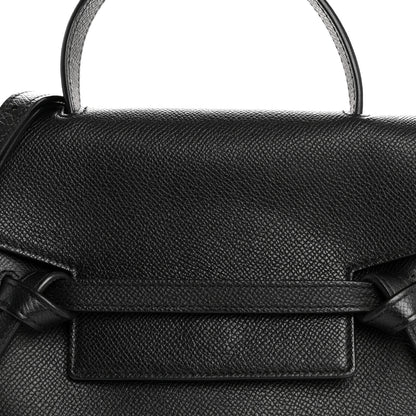 Celine Grained Calfskin Nano Belt Bag Black 7 of 11