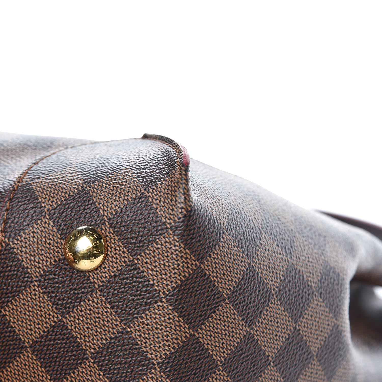 Louis Vuitton Damier Ebene Caissa Hobo Cherry 10 of 10
