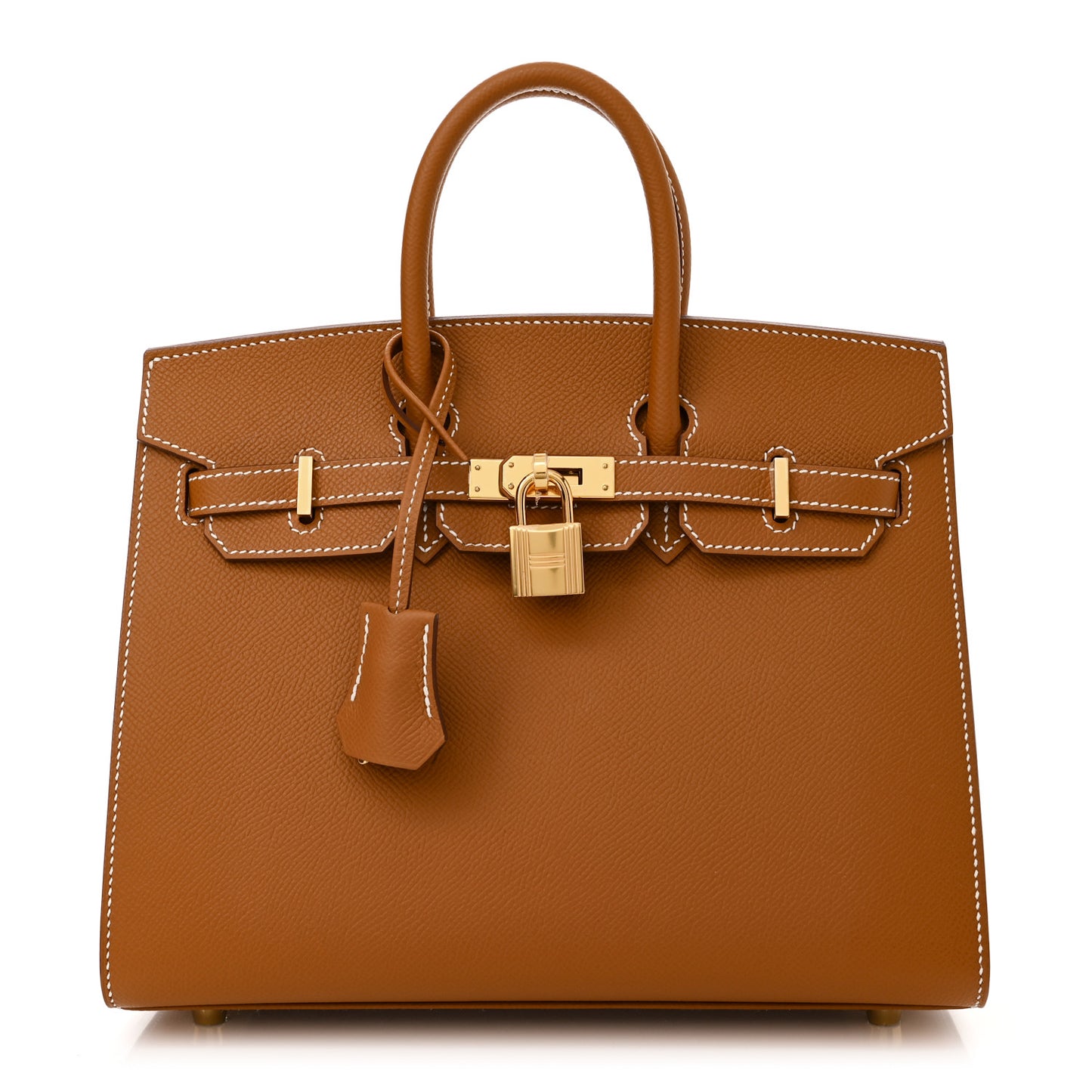 Epsom Birkin Sellier 25 Gold