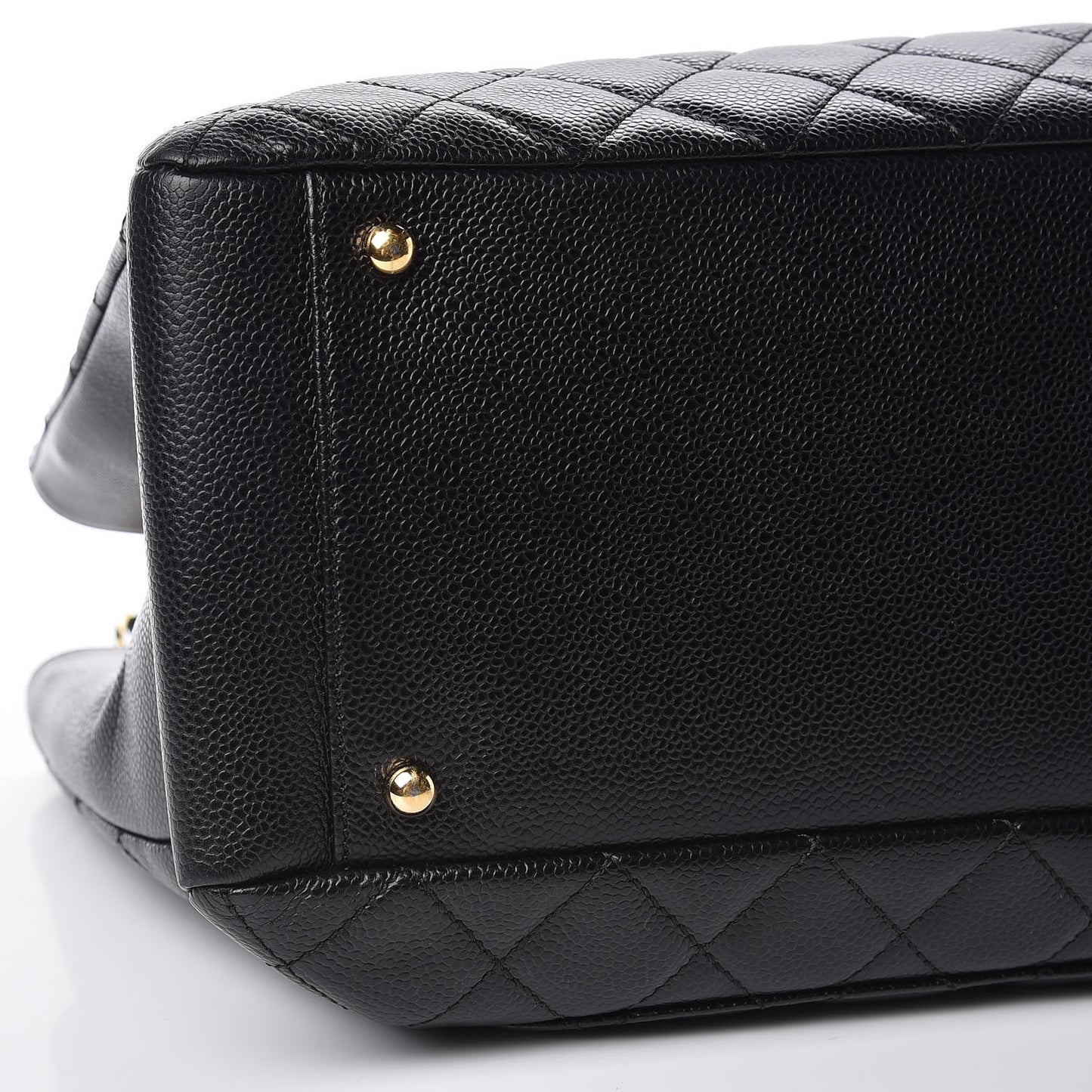 Caviar Quilted XL Grand Shopping Tote GST Black