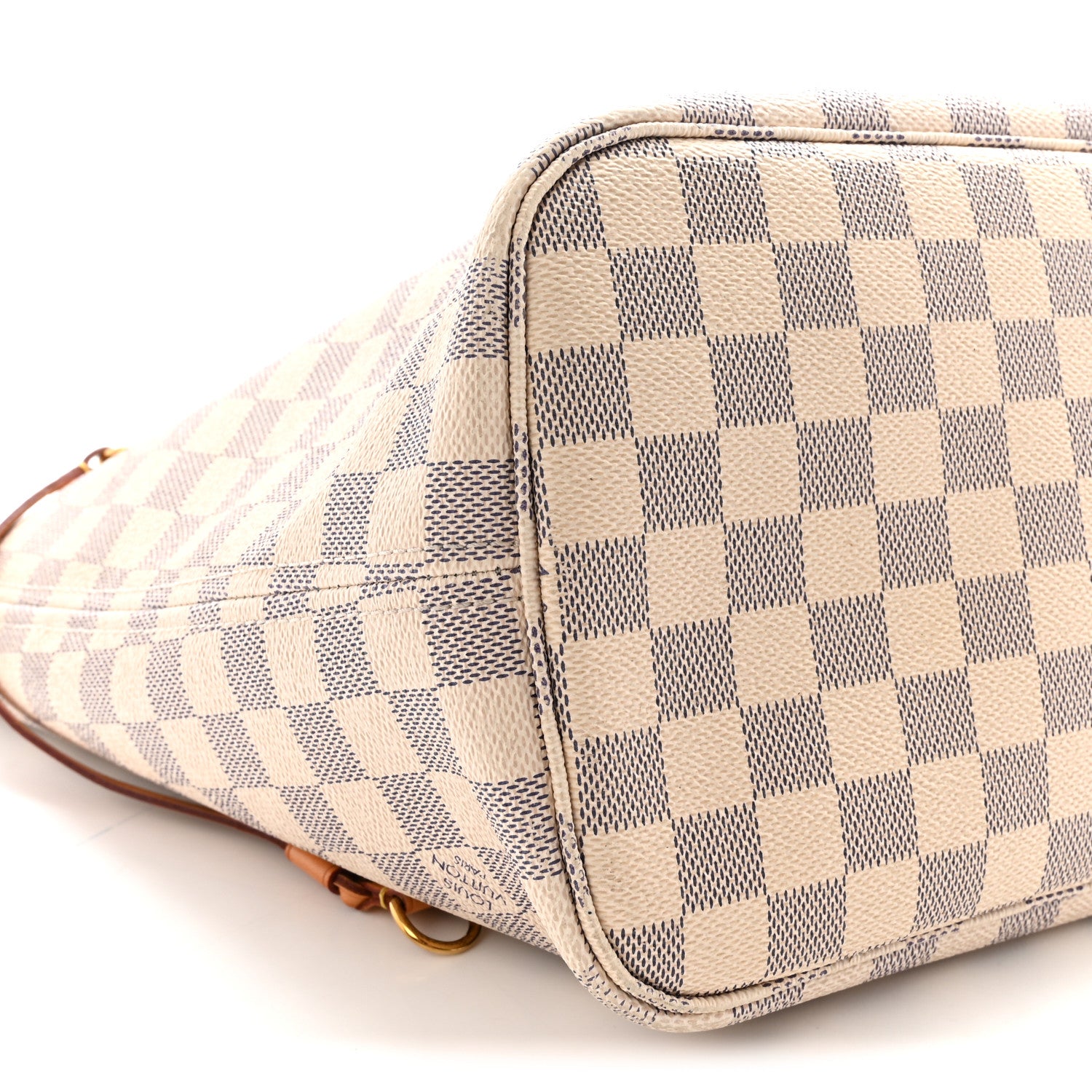 Louis Vuitton Damier Azur Neo Neverfull MM Rose Ballerine 9 of 10