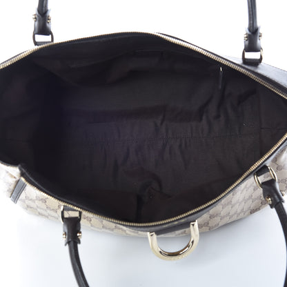 Gucci Crystal Monogram Large D Gold Hobo Dark Brown 5 of 9