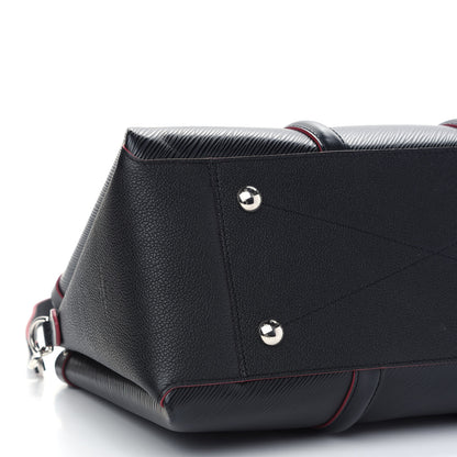 Louis Vuitton Epi Soufflot MM NM Black 7 of 8
