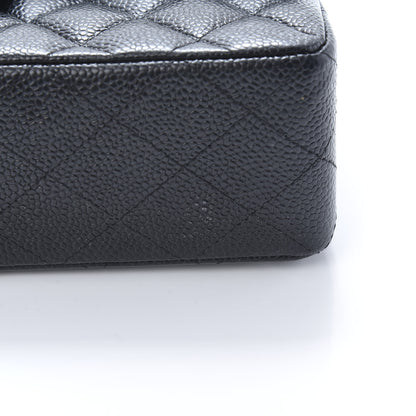 Chanel Caviar Quilted Small Double Flap Black 14 of 14