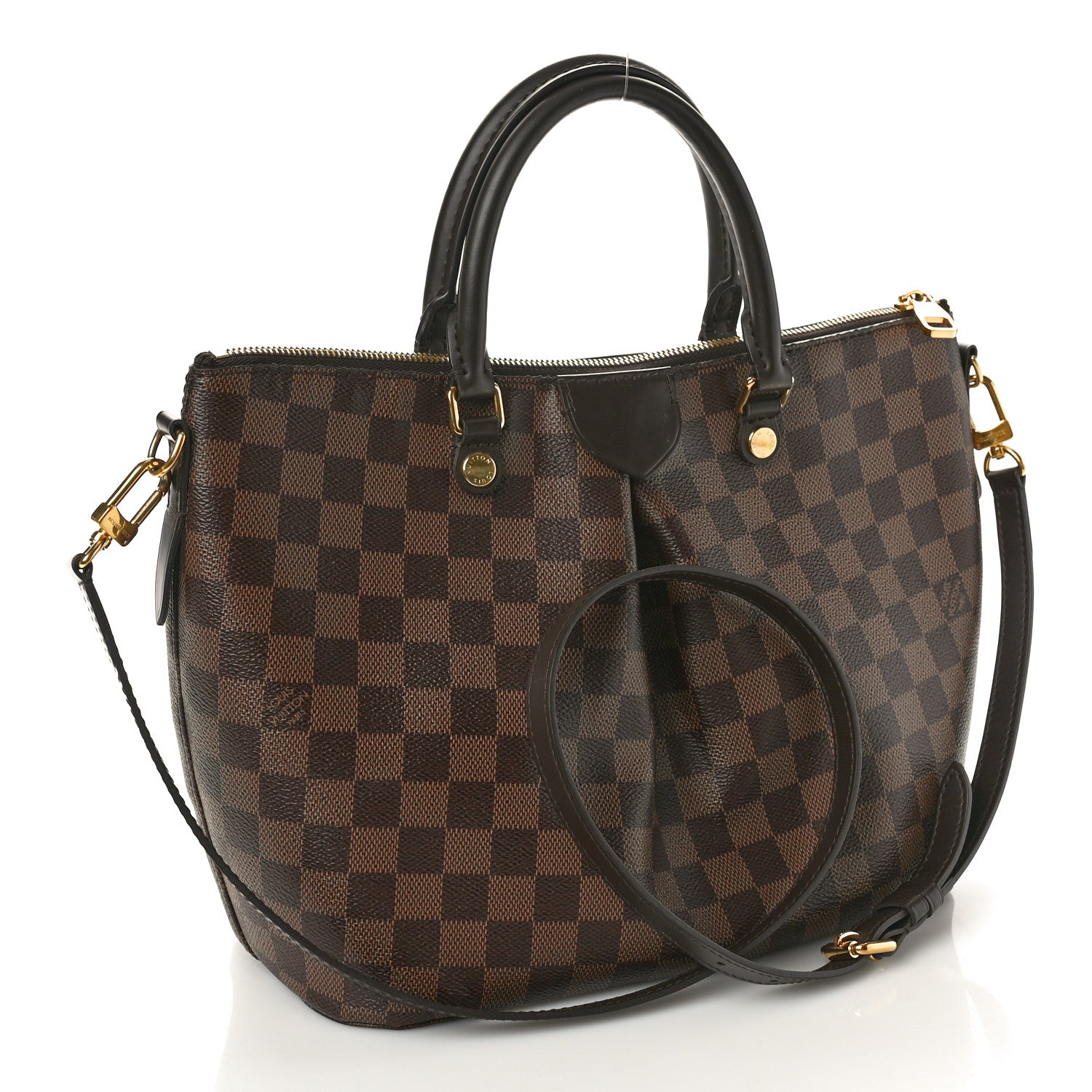 Louis Vuitton Damier Ebene Siena MM 3 of 11