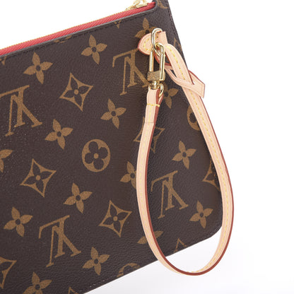 Louis Vuitton Monogram Neverfull MM GM Pochette Cherry 10 of 10