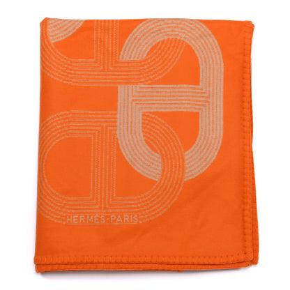 Hermes Wool Circuit 24 Blanket Orange Sable 2 of 6