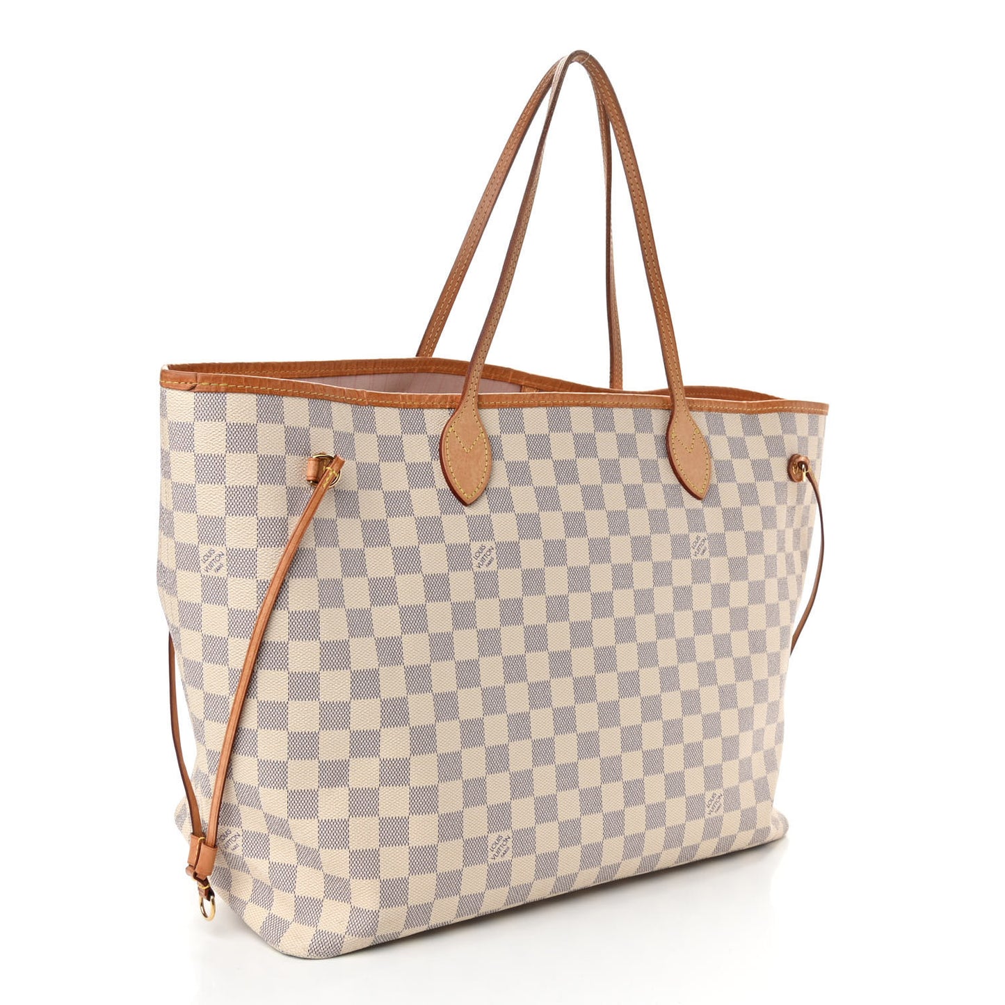 Damier Azur Neo Neverfull GM Rose Ballerine