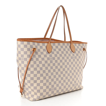 Louis Vuitton Damier Azur Neo Neverfull GM Rose Ballerine 4 of 13