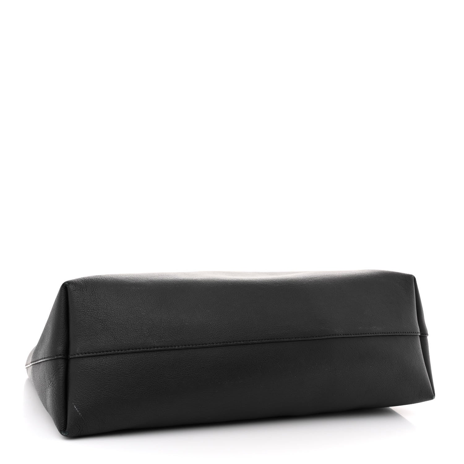 Saint Laurent Calfskin Large Shopping Tote Black 5 of 18