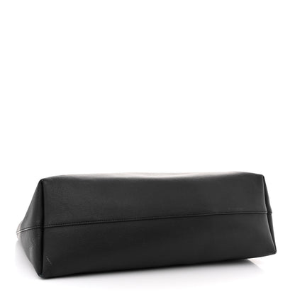 Saint Laurent Calfskin Large Shopping Tote Black 5 of 18