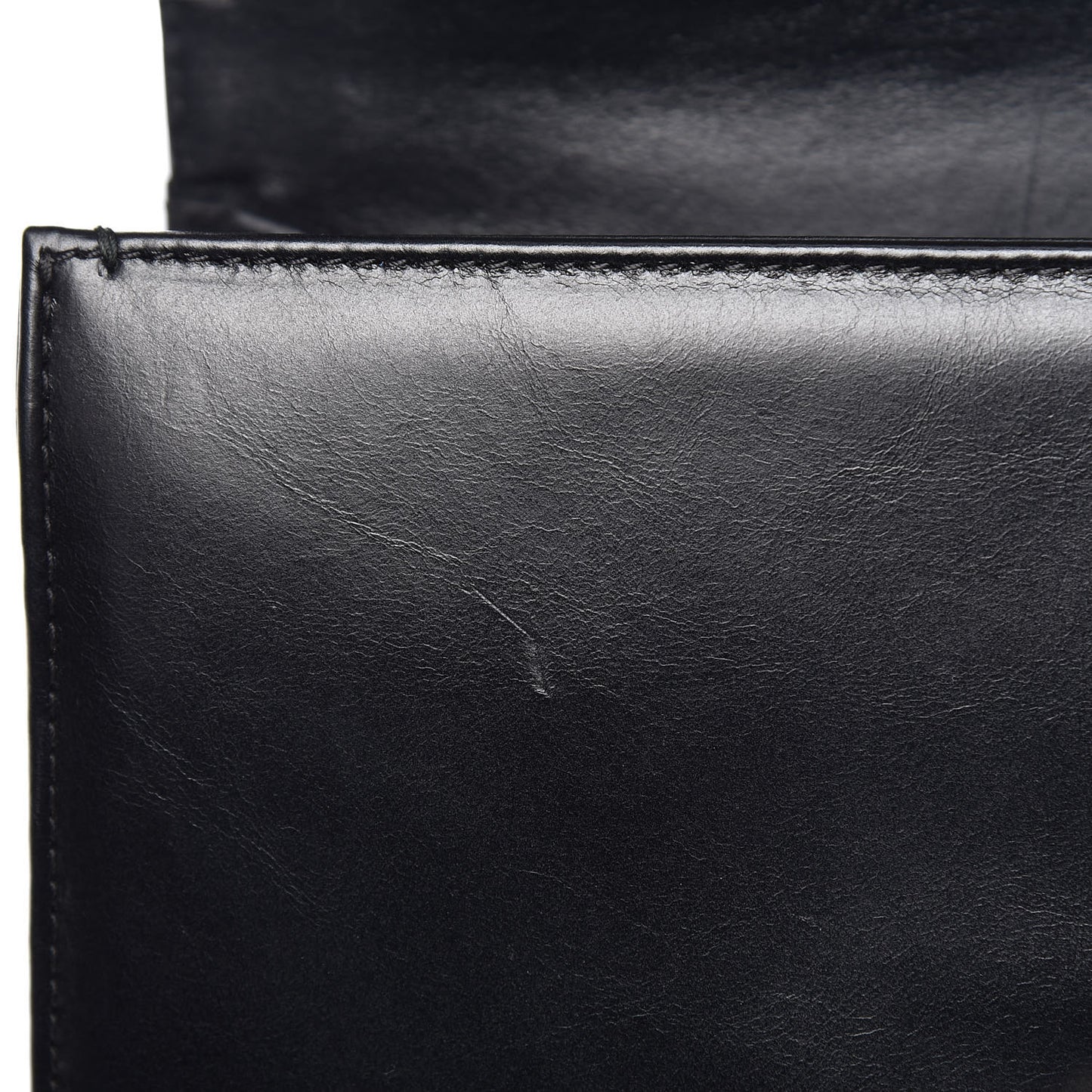 Calfskin Embossed Medium Paris Salzburg Boy Flap Black