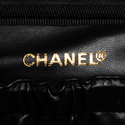 Chanel Calfskin Vanity Cosmetic Case Black 7 of 8