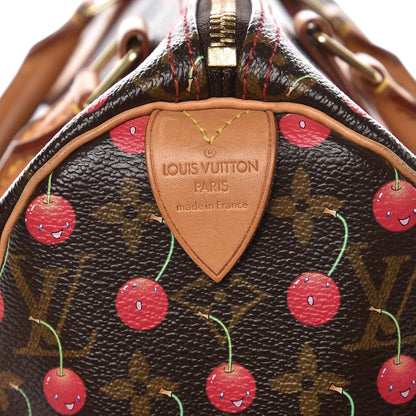 Louis Vuitton Monogram Cerises Speedy 25 6 of 11
