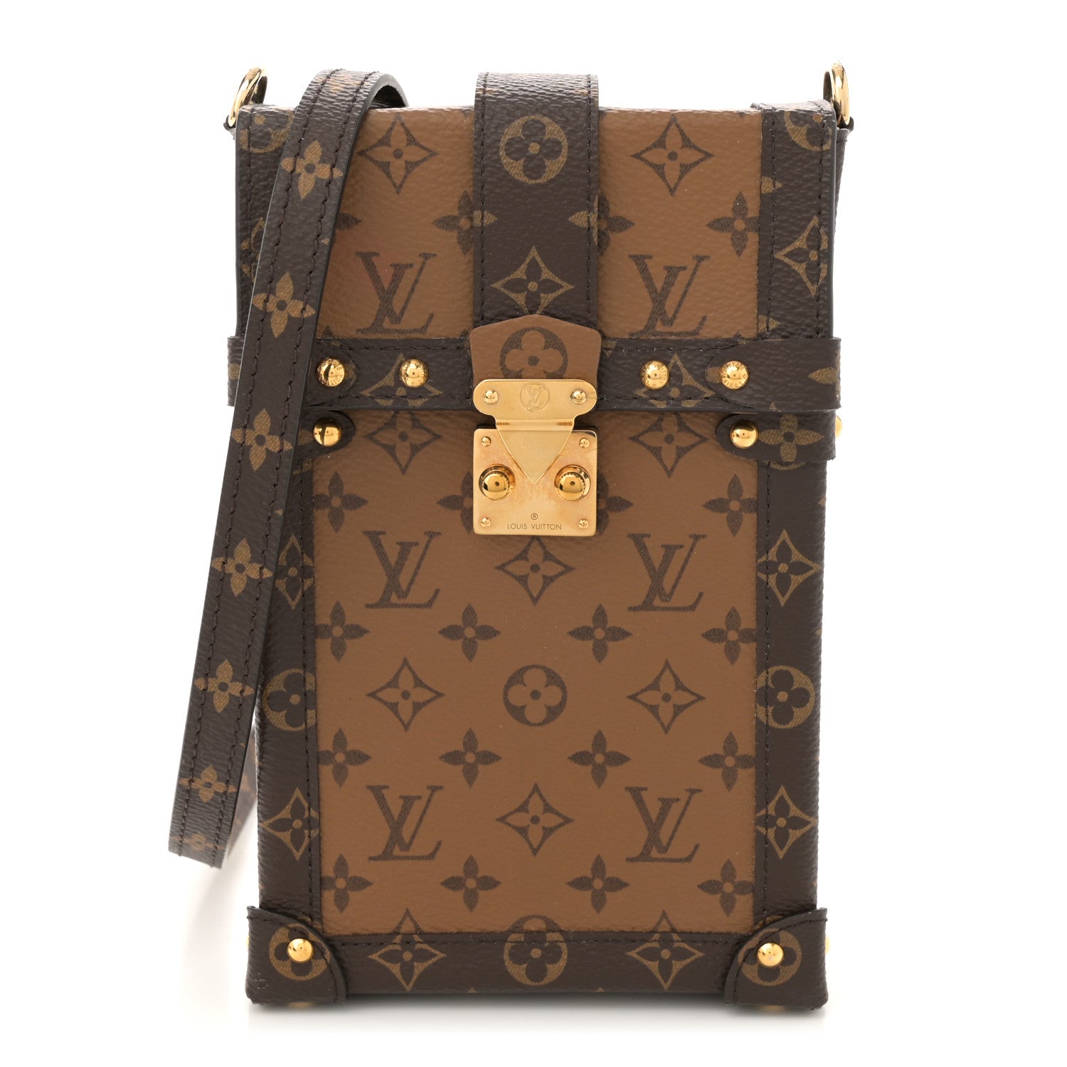 Louis Vuitton Reverse Monogram Pochette Trunk Verticale 1 of 12