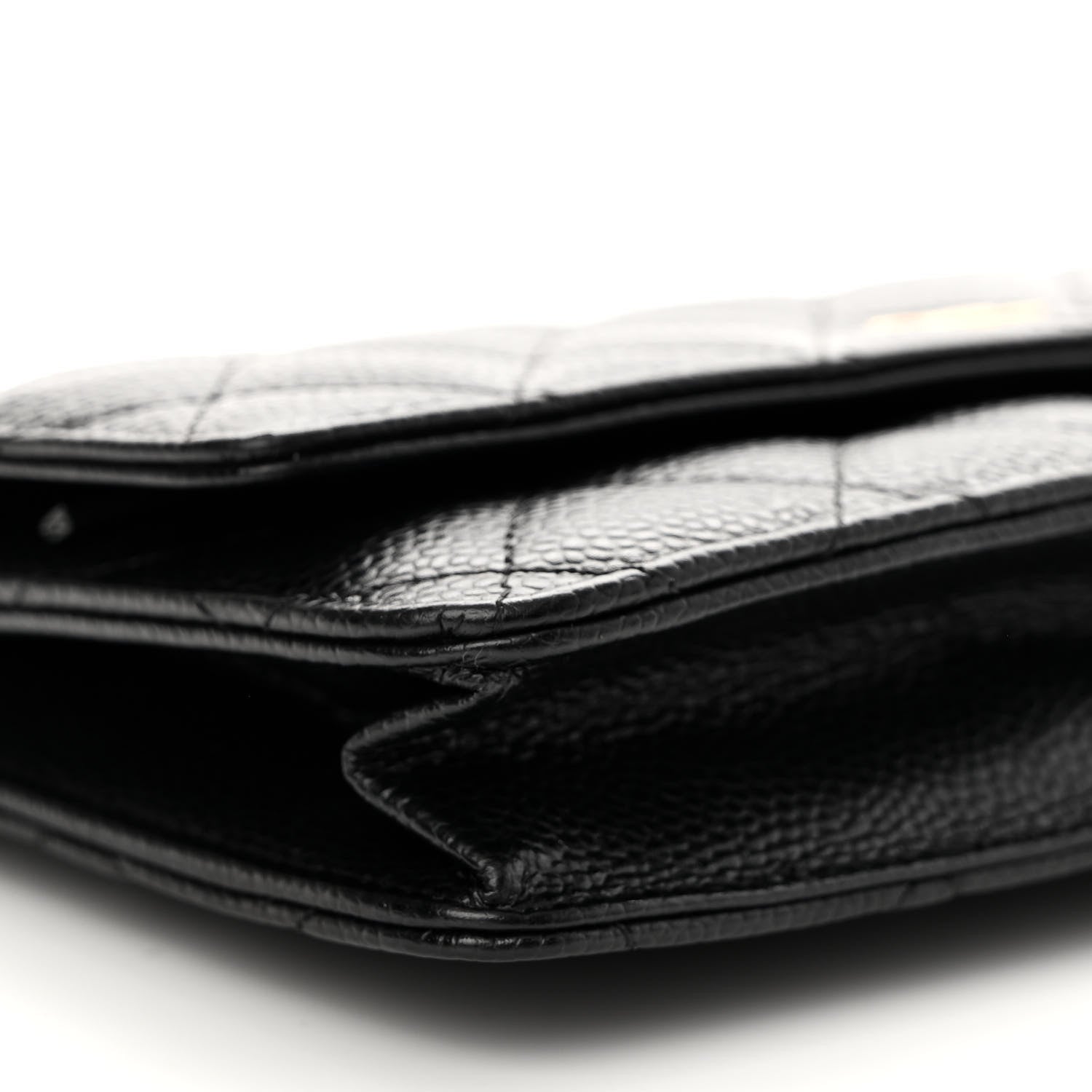 Chanel Caviar Quilted Wallet on Chain WOC Black 9 of 14