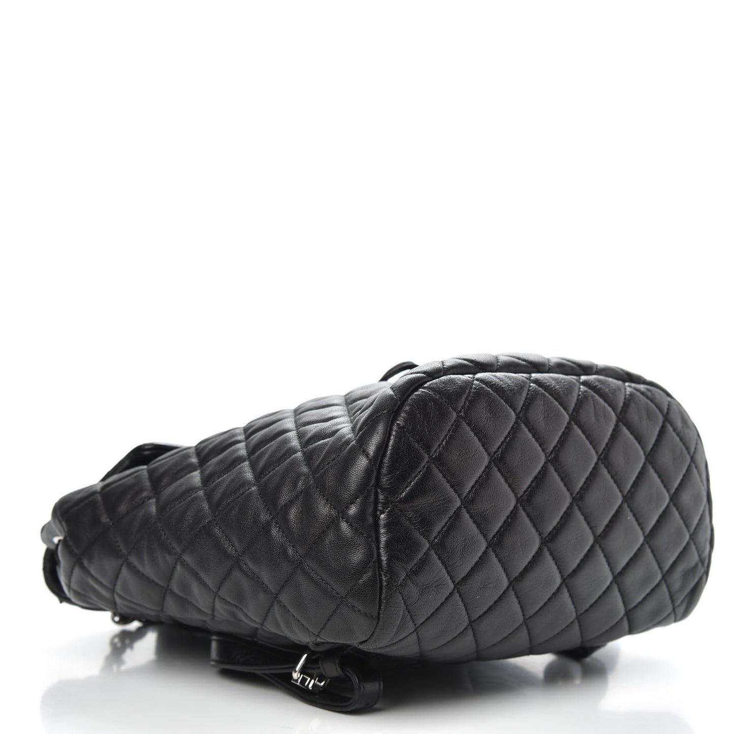 Calfskin Quilted Small Urban Spirit Backpack Black