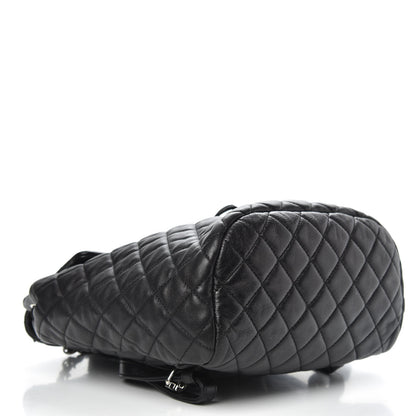 Chanel Calfskin Quilted Small Urban Spirit Backpack Black 4 of 12