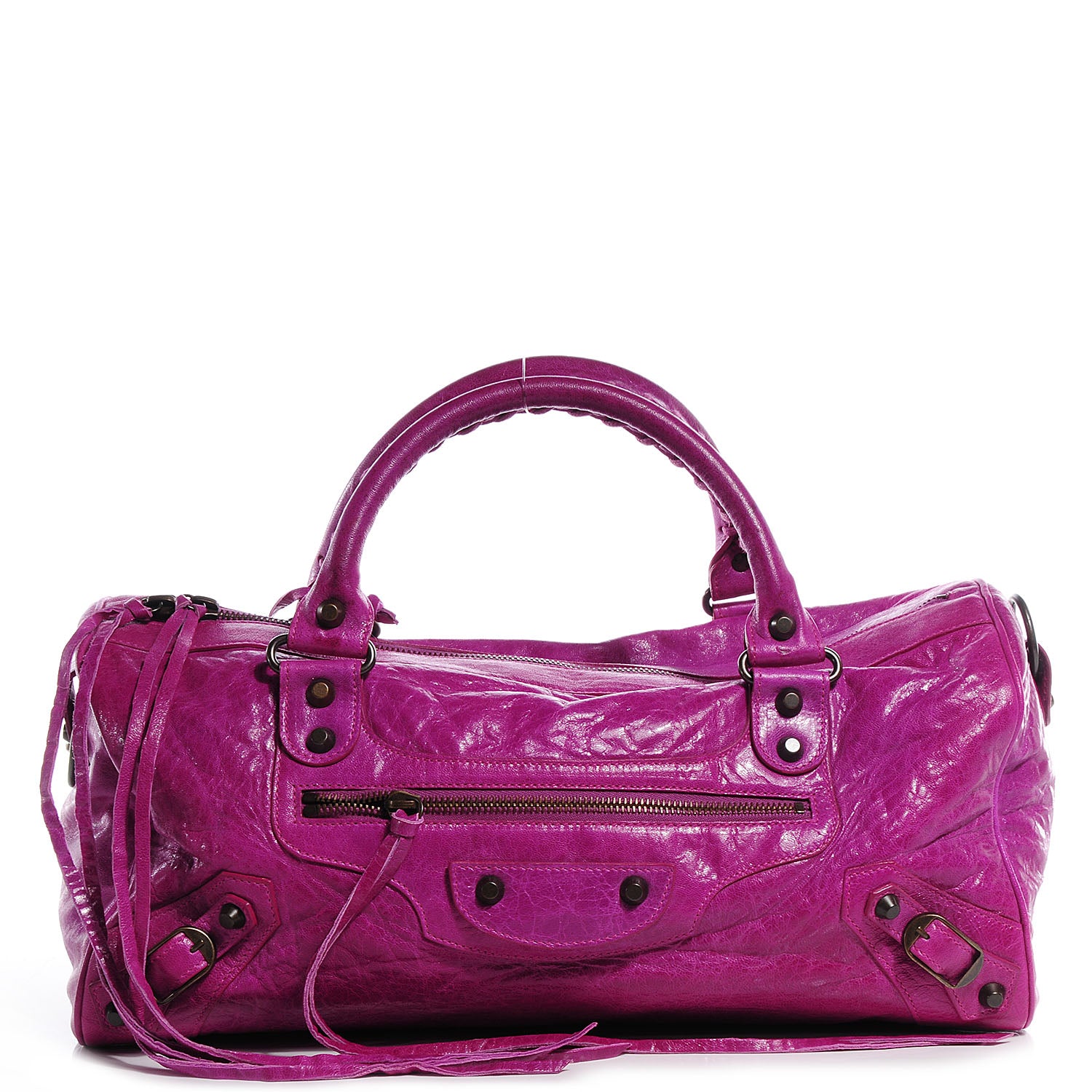 Balenciaga Chevre Twiggy Magenta 1 of 9