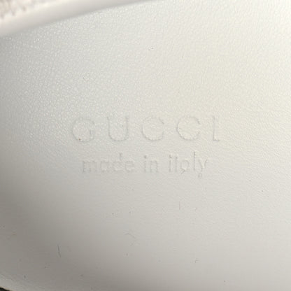 Gucci GG Supreme Monogram Womens Rhyton Sneakers 39 White 8 of 9