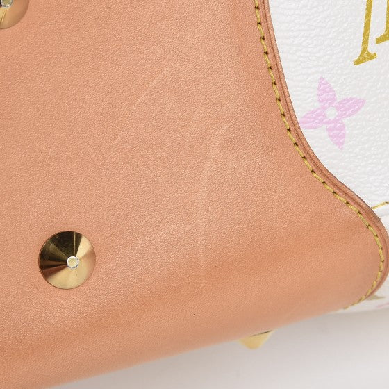 Monogram Multicolor Judy GM White