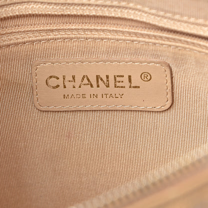 Chanel Caviar Quilted CC Shoulder Bag Beige 6 of 12