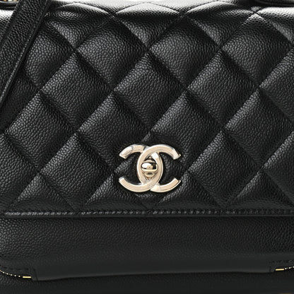 Chanel Caviar Quilted Medium Business Affinity Flap Black 9 of 12