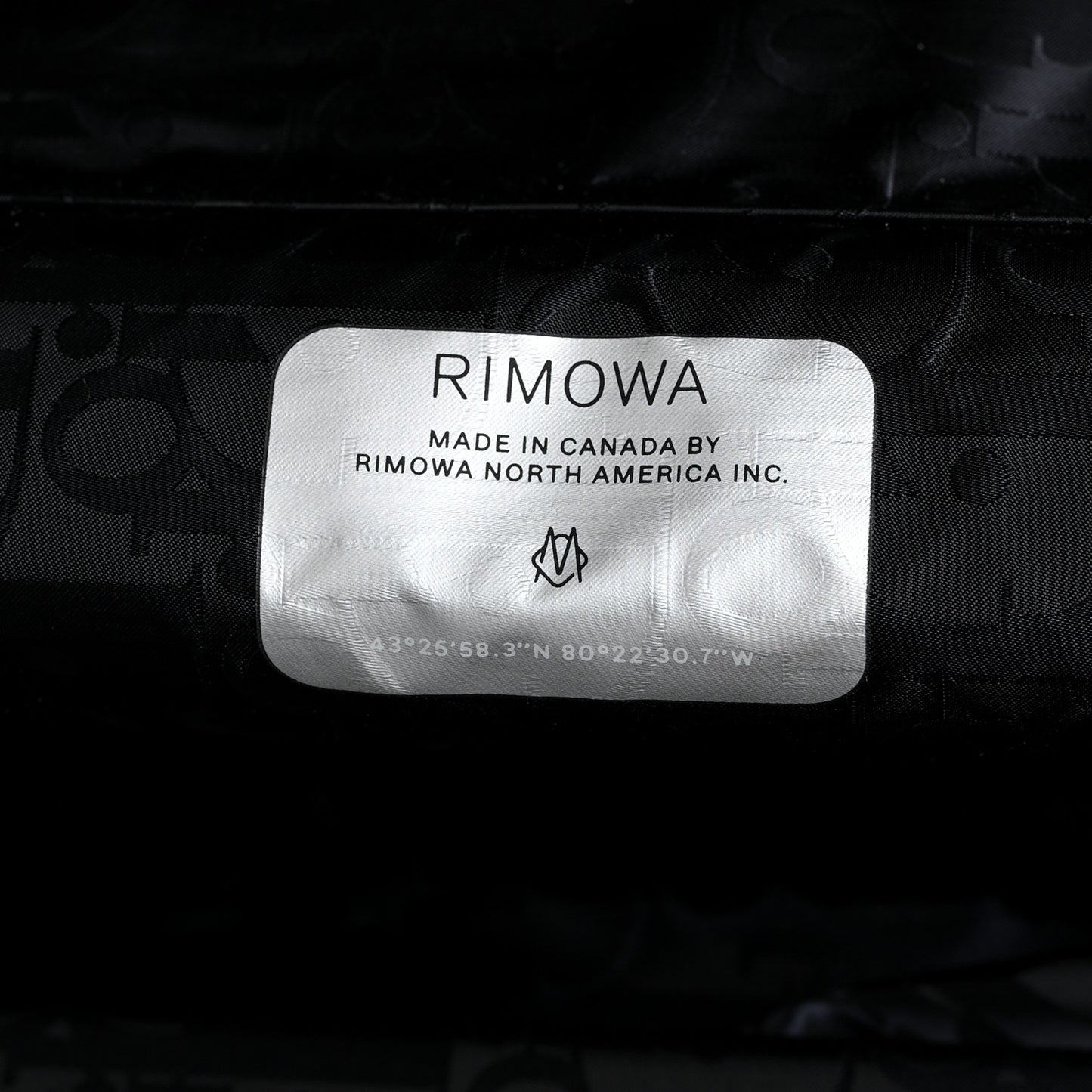 X RIMOWA Aluminum Zucca Print Roll Away Carry On Luggage
