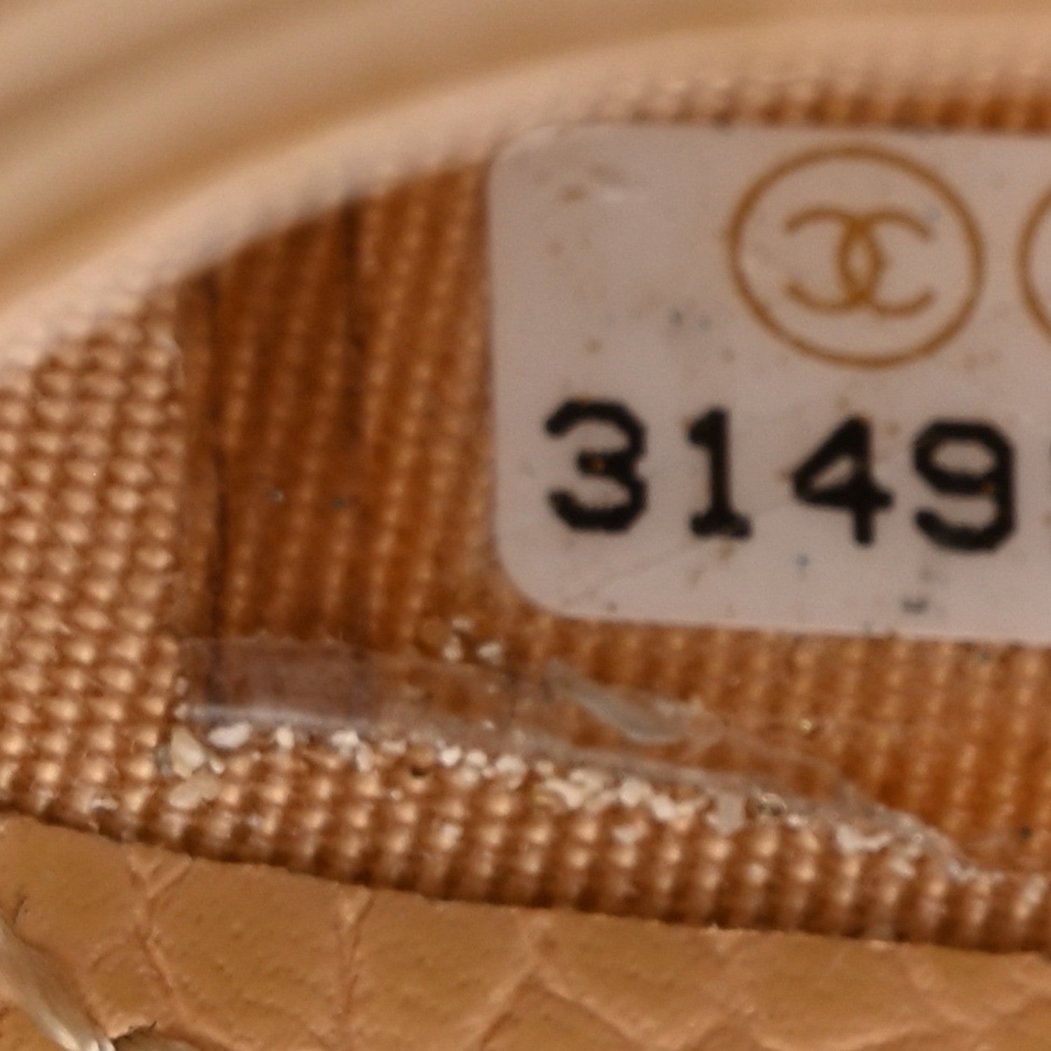 Chanel Caviar Quilted Card Holder Beige 7 of 13