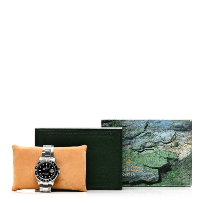 Rolex Stainless Steel 40mm Oyster Perpetual Date GMT Master II Watch Black 16710 5 of 5