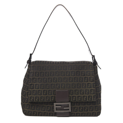 Fendi Zucchino Mama Baguette Brown 1 of 12