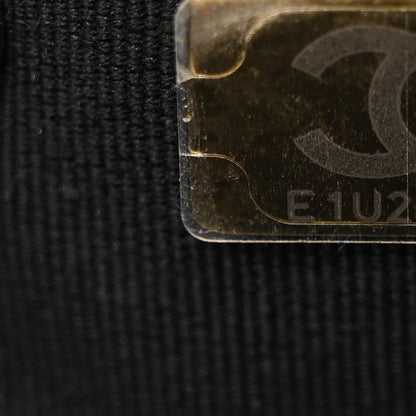 Chanel Shiny Caviar Quilted Small Duma Pockets Drawstring Backpack Black 7 of 10