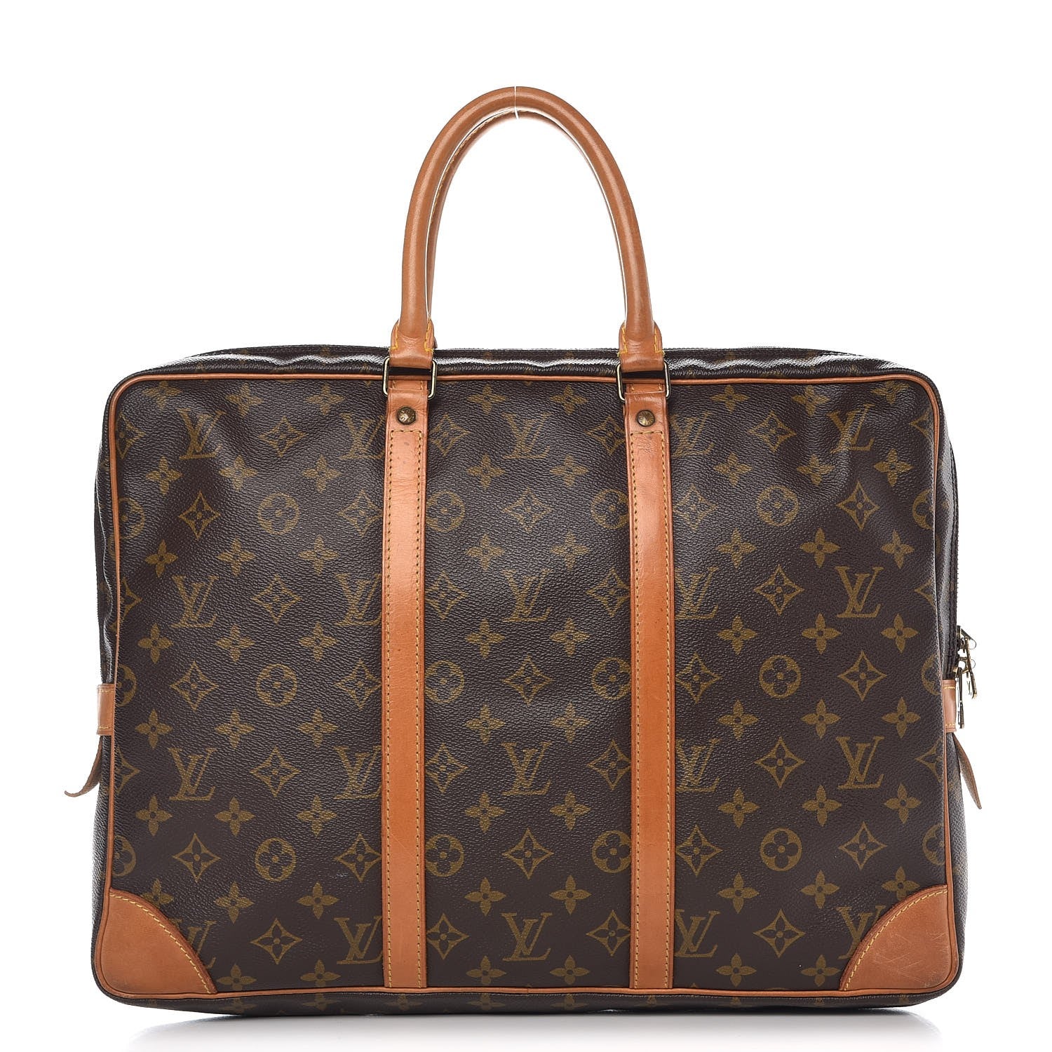 Louis Vuitton Monogram Porte Documents Voyage Briefcase 1 of 15