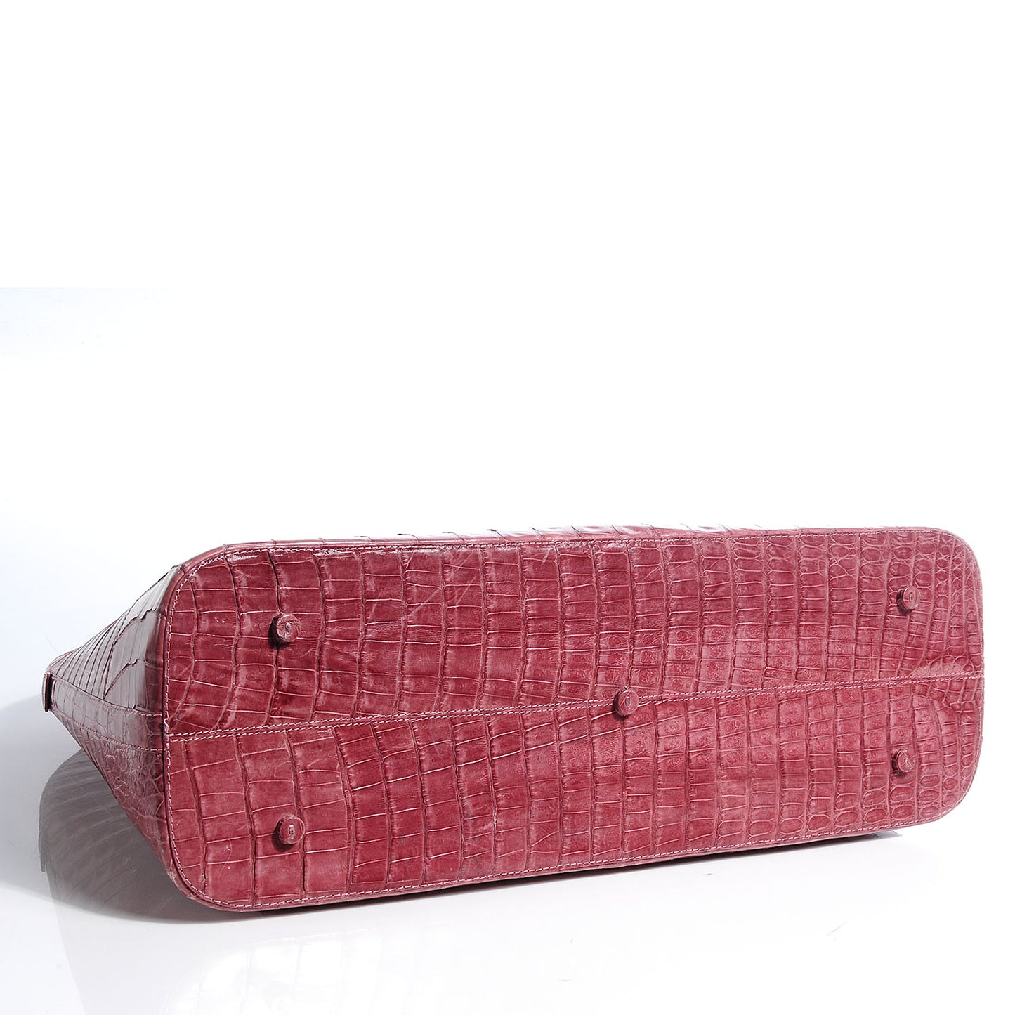 Crocodile Tote Pink
