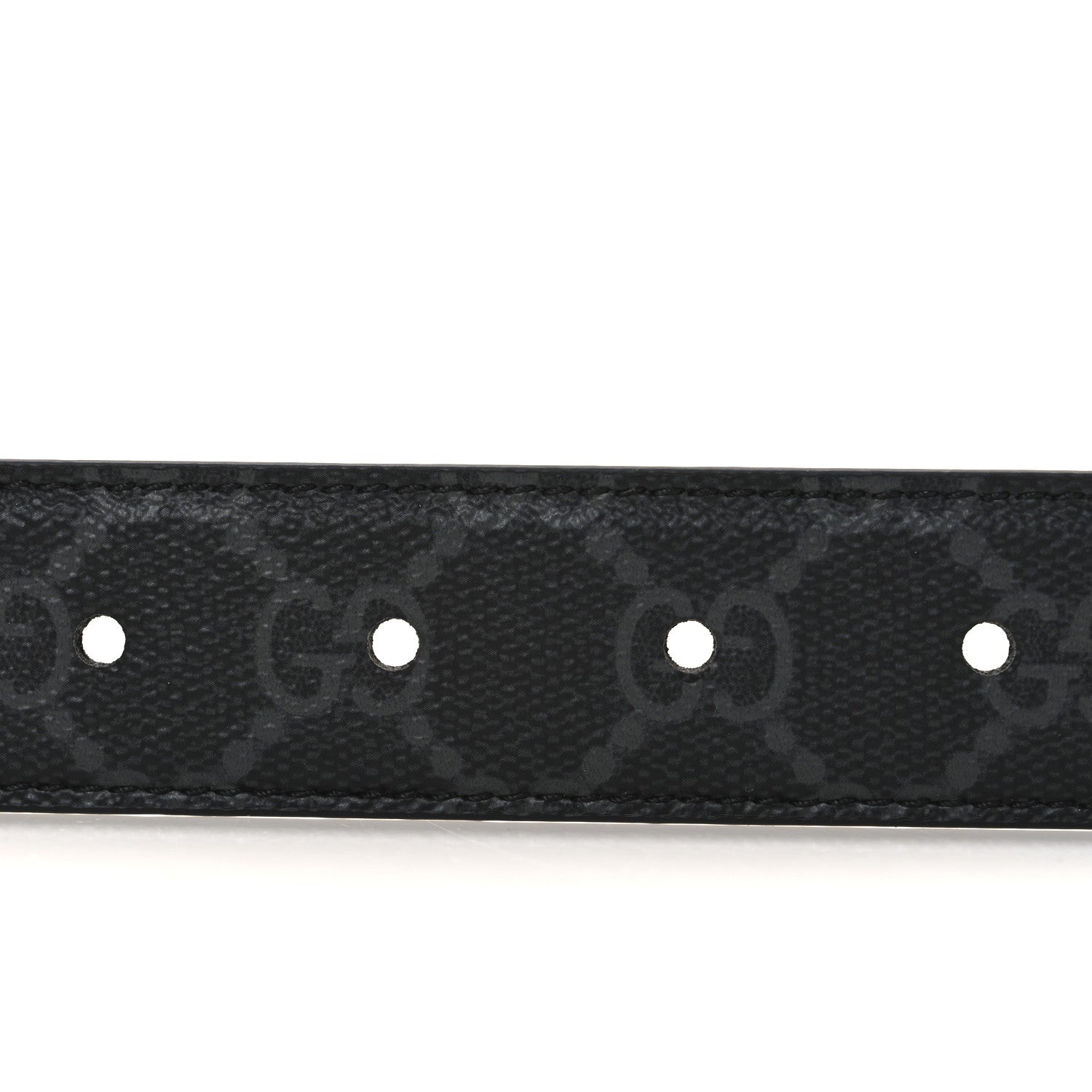 Gucci GG Supreme Monogram 30mm Belt 90 36 Black 3 of 5