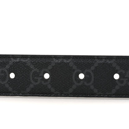 Gucci GG Supreme Monogram 30mm Belt 90 36 Black 3 of 5